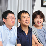 岩本 善嵩 院長、熊野 晶文 副院長、豊田 久子 さん