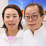 隅田 能英 院長、隅田 実希 副院長