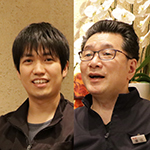 深江 正彦 院長、山下 亮輔 先生
