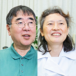 内田 栄一 院長、岡島 史佳 先生