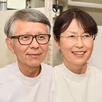 矢田 進 院長、矢田 二三代 さん