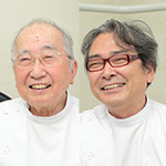 鈴木 計芳 理事長、埜口 五十雄 先生