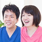 前田 崇雄 院長、前田 清香 副院長