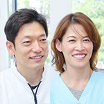 小林 里佐 院長、小林 英範 先生