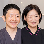 三ツ口 由紀子 院長、三ツ口 秀幸 理事長