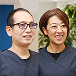梅本 和也 院長、梅本 えりな 副院長