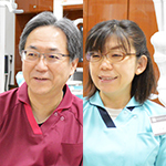 河野 英司 院長、河野 百合子 副院長