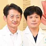 寒竹 郁夫 理事長、田中 誠児 院長