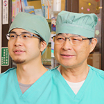 松井 利行 院長、松井 嵩昌 先生