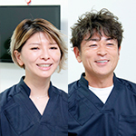 馬庭 暁人 院長、夫津木 詩乃 先生