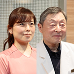 関野 秀継 院長、濱野 恵美 先生