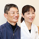 瀧下 護 院長、瀧下 絢子 副院長