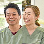 久保田 健彦 院長、久保田 千華子 副院長