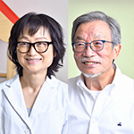 稲見 誠 理事長、市橋 いずみ 院長