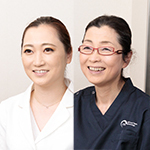 福本 千枝子 院長、福本 葵 先生