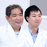 亀山 哲郎 理事長、北野 高規 先生