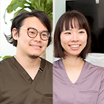 前田 健輔 院長、前田 恵里奈 副院長