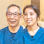 横川 智之 院長、横川 桂 先生
