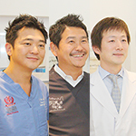 野村 雄司 理事長、吉野 修二 院長、高橋 貫之 先生