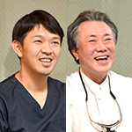 杉山 茂夫 院長、杉山 健太郎 先生