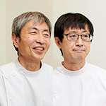 杉浦 敏之 理事長、田中 孝幸 副院長