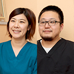 中岡雅典院長、中岡裕美先生 アテネファミリー歯科