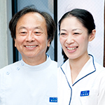 藤城 康二 院長、初鹿 香織 先生