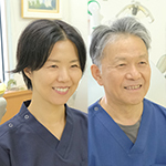芹田 裕一郎 院長、芹田 枝里 先生