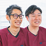 安藤 寛起 院長、安藤 立恭 副院長