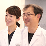 塩見 誉 院長、塩見 美帆 副院長