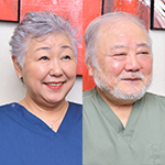 岡本 浩 院長、竹内 泰子 理事長