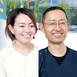 松下秀一郎院長、團あかねさん 松下歯科クリニック