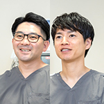 宮本泰周先生、安田吉孝先生 あさがおこども歯科クリニック