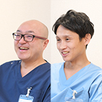 高橋祥史院長、冨田幸治副院長 まさご内科クリニック