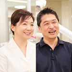 西野次朗理事長、岡崎雅子院長 すすき野デンタルクリニック