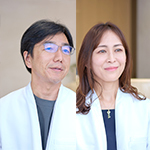 新井繁幸院長、新井祐子副院長 東新宿あらい内科クリニック