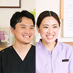 林 裕基 院長、林 千夏 先生