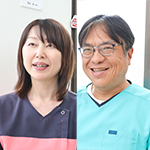菊池俊院長、菊池裕子副院長 菊池歯科医院