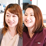牧原加奈院長、藤井茜副院長 かなとあかね歯科・矯正歯科