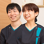 榎村徳仁院長、榎村晃子副院長 はりなかの歯科&矯正歯科