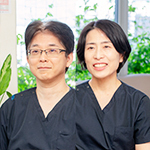 井田 憲蔵 院長、竹林 明枝 先生