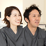 野見山駿院長、野見山希実子副院長 六本松MI歯科