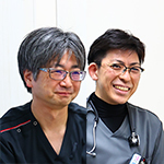 阿部行宏院長、古屋秀和先生 山の下クリニック