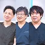 北村修一院長、北村卓也先生、村田俊輔先生 北村医院