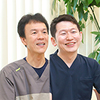 段俊行院長、織田義弘副院長 だんホームクリニック