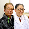 山東勤弥院長、小城庄平さん きただクリニック