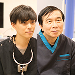 田中明院長、田中秀明先生 かなや歯科医院