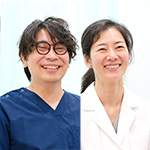 加藤達也理事長、藤田有理香院長 かとう皮フ科形成外科