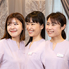 尹玲花院長、杉山迪子先生、松田直子先生 mammaria tsukiji