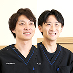 大多和昌人理事長、長谷川暉人院長 天神西通り アロハ歯科 小児・マウスピース矯正歯科クリニック